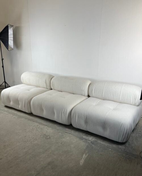 Modulares Sofa Tasso / Stoff MARINO 02 (Creme)