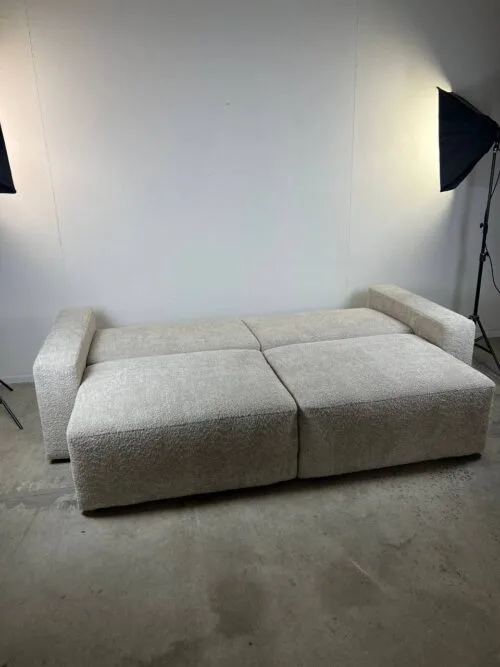 Schlafsofa OMMI (ohne POUF)/ Stoff Antology Beige – Bild 11