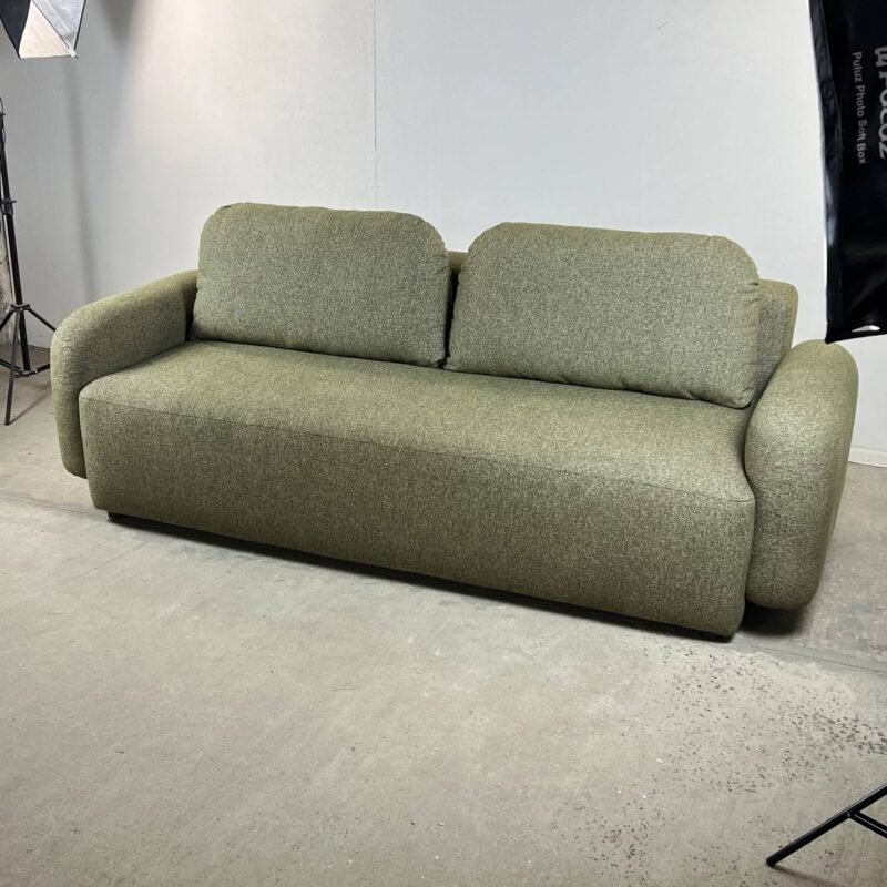 Schlafsofa SONIC / Stoff Newton 407 Grün
