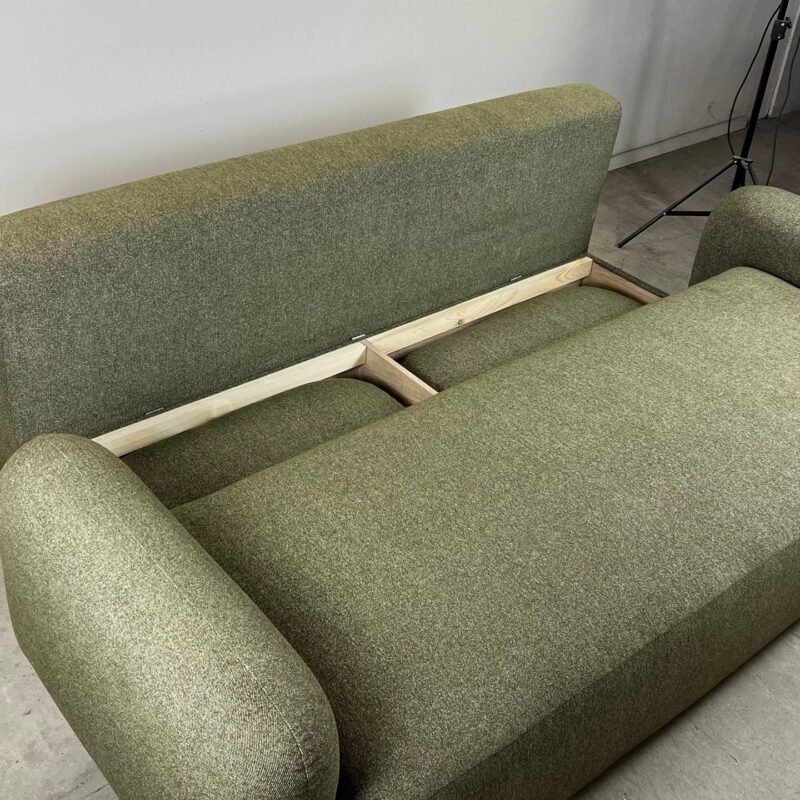 Alternative view of Schlafsofa SONIC / Stoff Newton 407 Grün